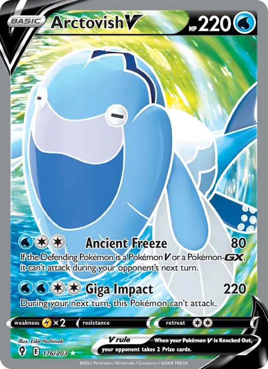 Arctovish V 176 Evolving Skies Pokesingles