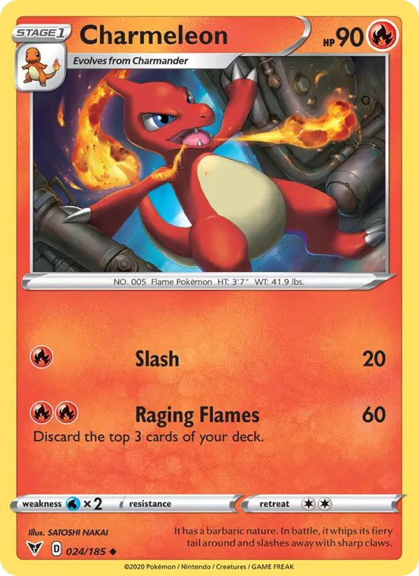 Charmeleon 24 Vivid Voltage Pokesingles