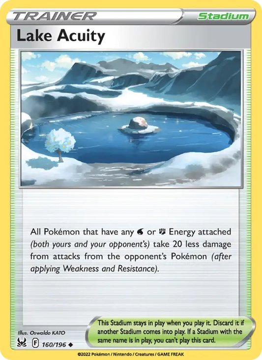 Lake Acuity 160 Lost Origin Pokesingles