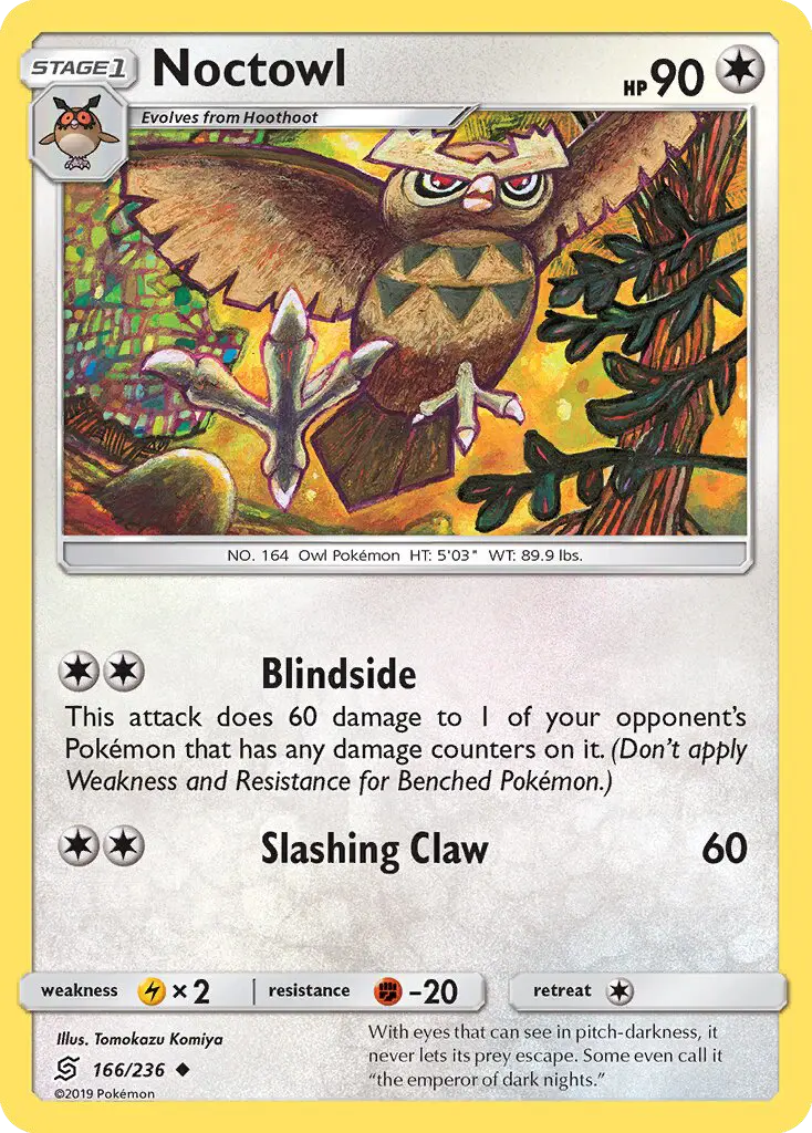 Noctowl 166 Unified Minds Pokesingles
