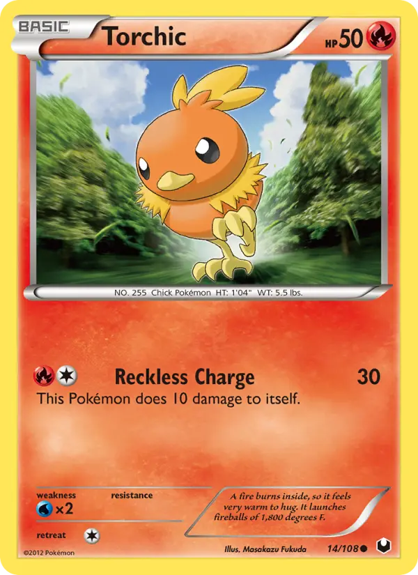 Torchic 14 Dark Explorers Pokesingles