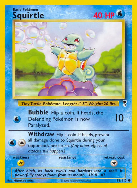Squirtle 95 Legendary Collection Pokesingles