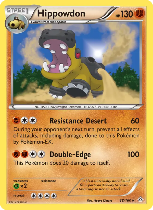 Hippowdon 88 Primal Clash Pokesingles