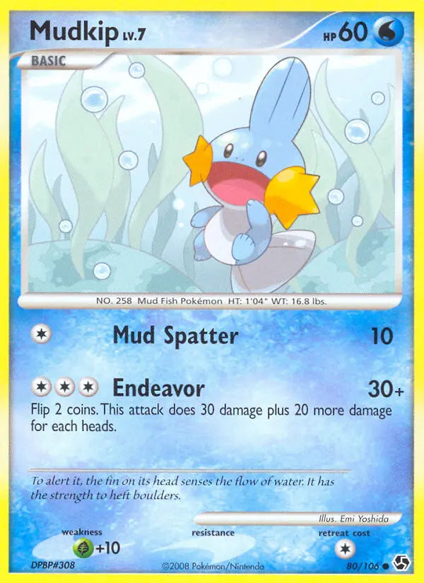 Mudkip 80 Great Encounters Pokesingles