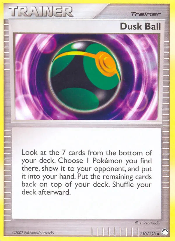 Dusk Ball 110 Mysterious Treasures Pokesingles