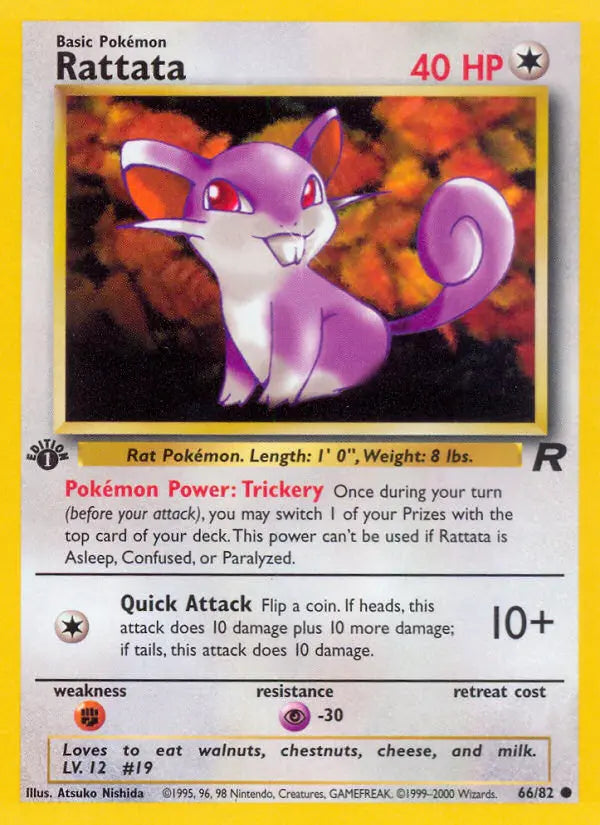 Rattata 66 Team Rocket Pokesingles