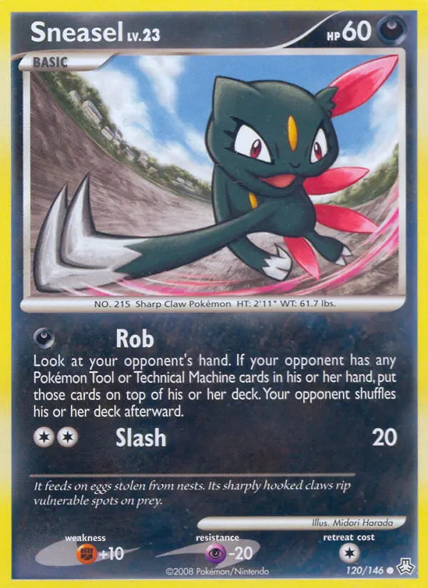 Sneasel 120 Legends Awakened Pokesingles