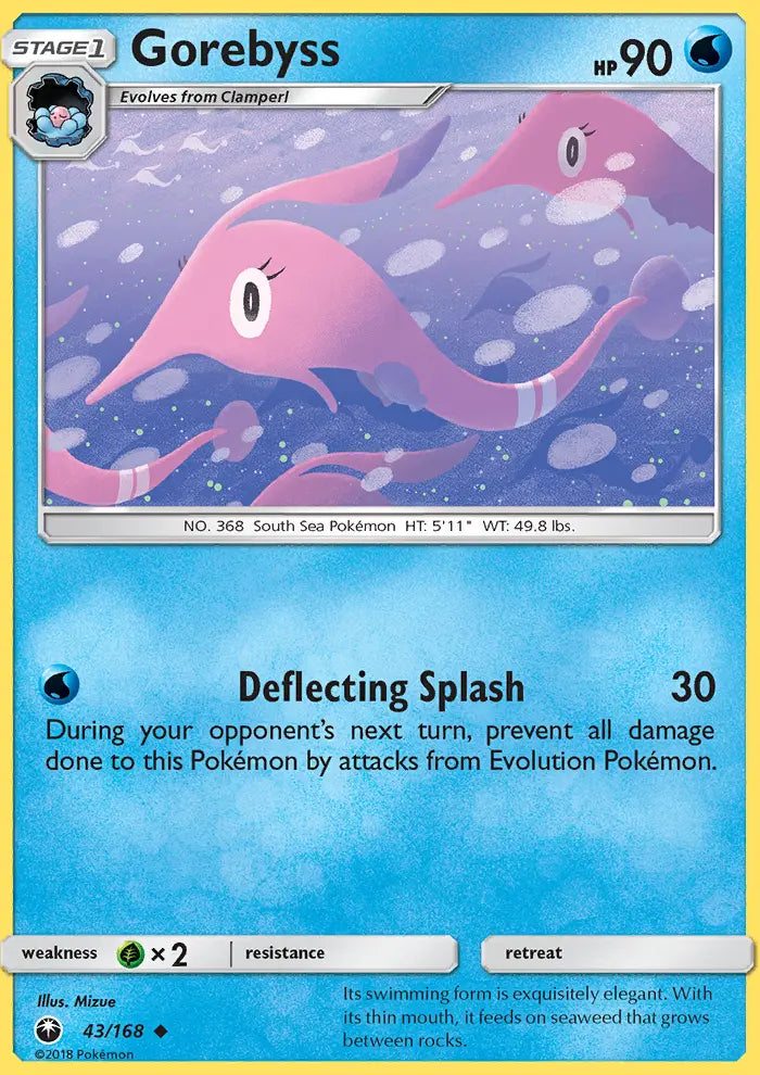 Gorebyss 43 Celestial Storm Pokesingles