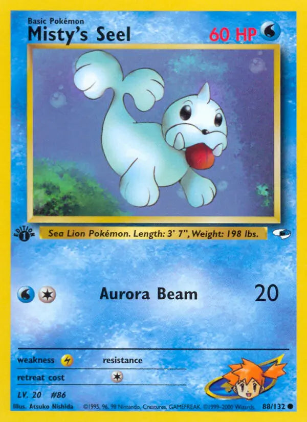 Misty's Seel 88 Gym Heroes Pokesingles