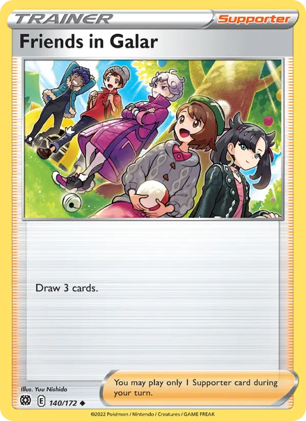 Friends in Galar 140 Brilliant Stars Pokesingles