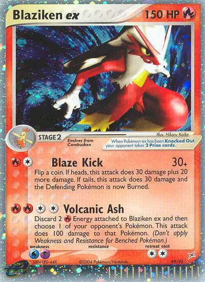 Blaziken ex 89 Team Magma vs Team Aqua Pokesingles