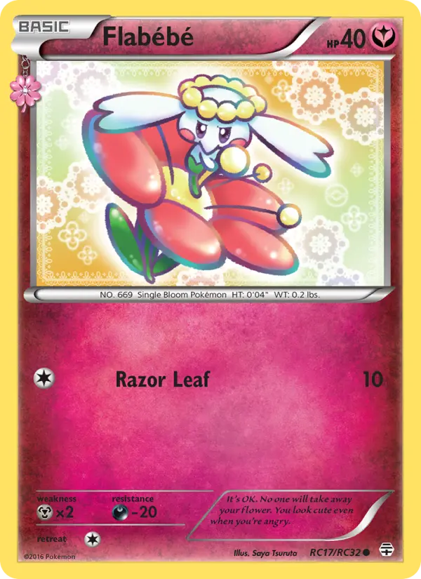 Flabébé RC17 Generations Pokesingles