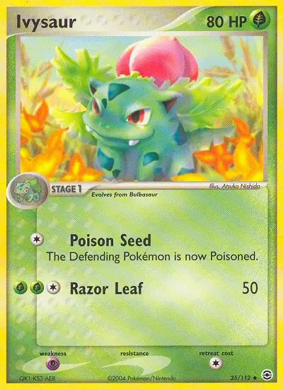 Ivysaur 35 FireRed & LeafGreen Pokesingles