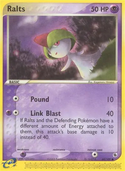 Ralts 68 Ruby & Sapphire Pokesingles