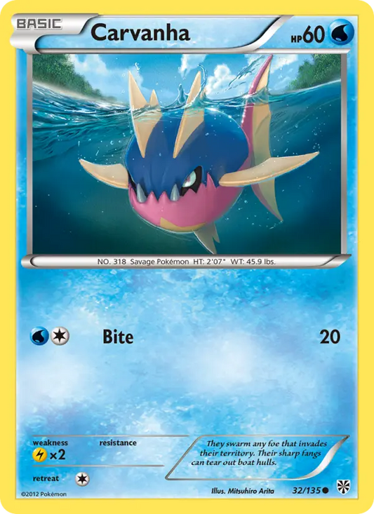 Carvanha 32 Plasma Storm Pokesingles
