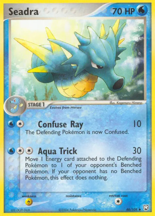 Seadra 48 Team Rocket Returns Pokesingles