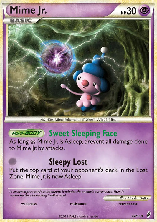 Mime Jr. 47 Call of Legends Pokesingles