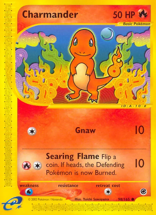 Charmander 98 Expedition Base Set Pokesingles