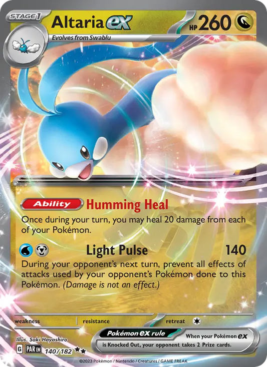 Altaria ex 140 Paradox Rift Pokesingles