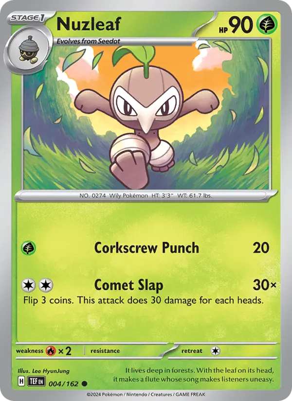 Nuzleaf 4 Temporal Forces Pokesingles