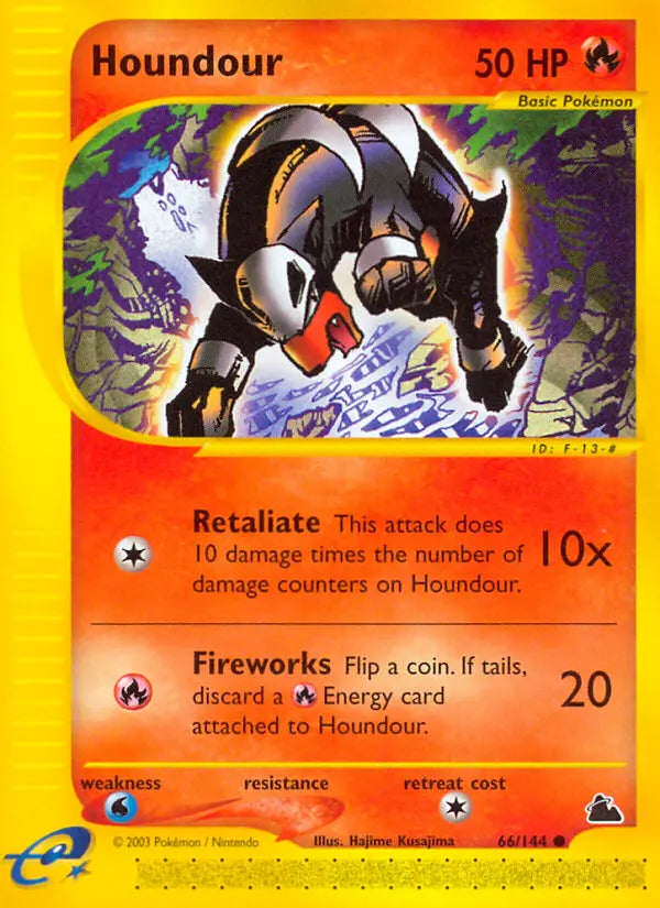 Houndour 66 Skyridge Pokesingles