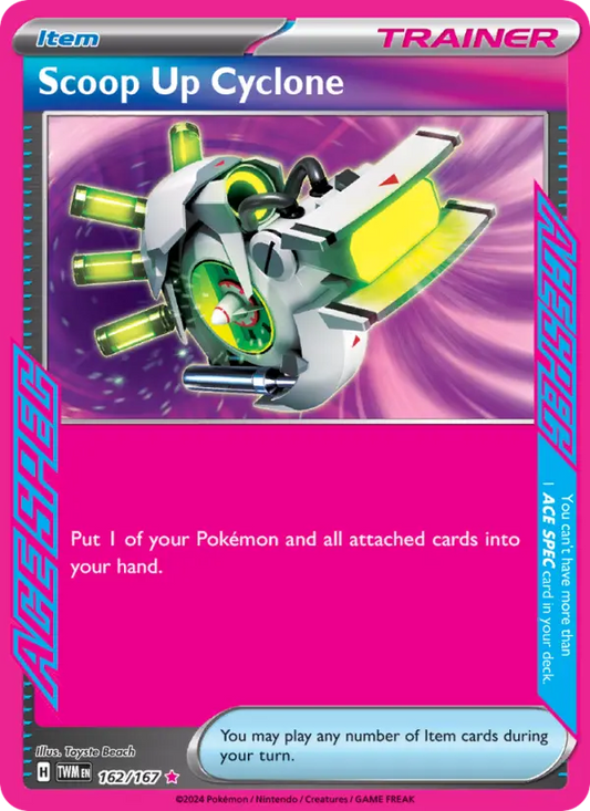 Scoop Up Cyclone 162 Twilight Masquerade Pokesingles