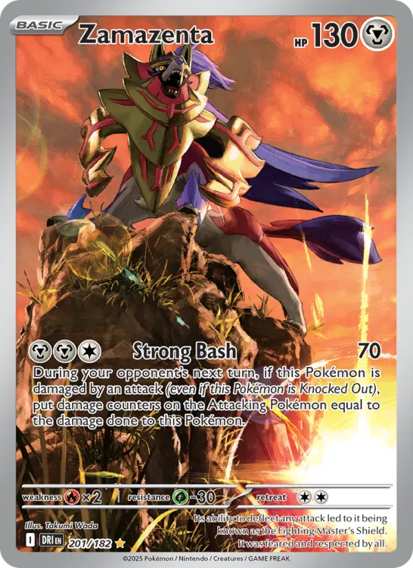 Zamazenta 201 Destined Rivals Pokesingles