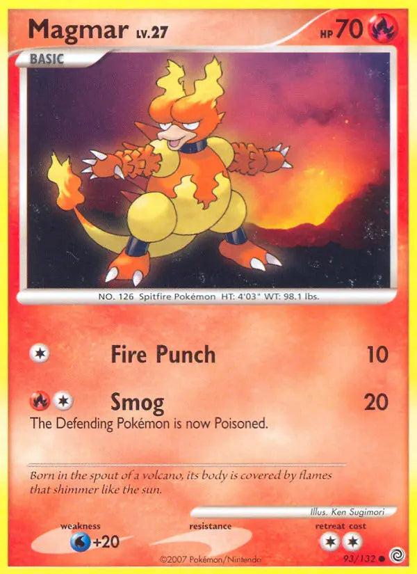 Magmar 93 Secret Wonders Pokesingles
