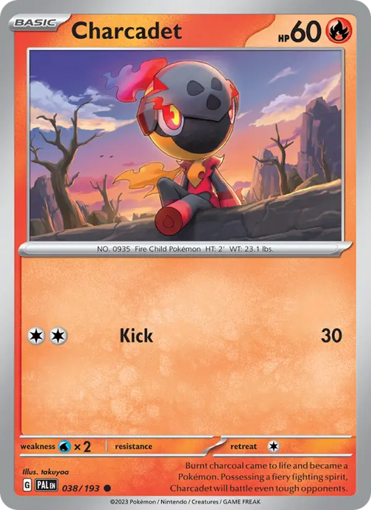 Charcadet 38 Paldea Evolved Pokesingles