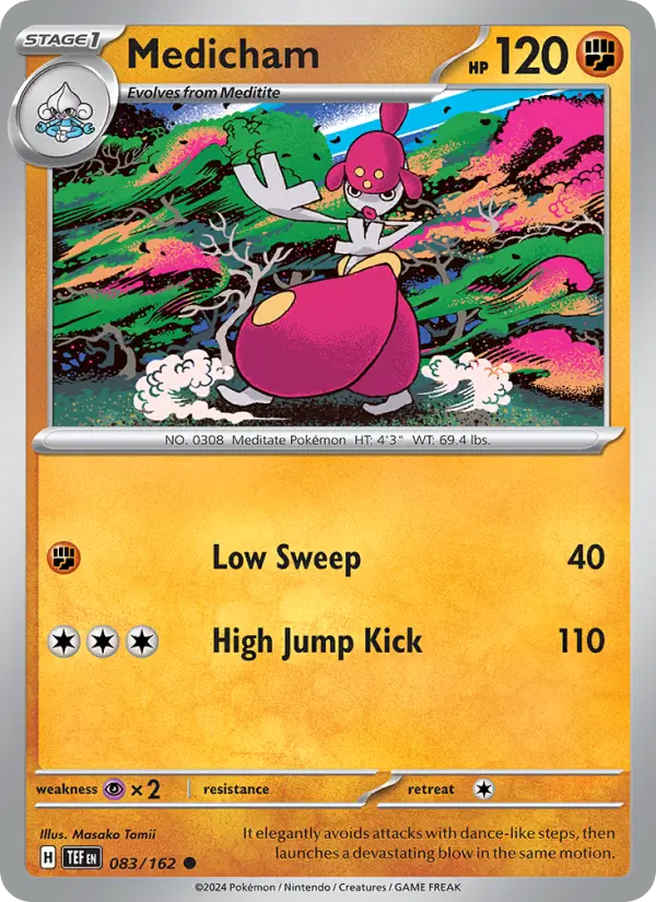 Medicham 83 Temporal Forces Pokesingles