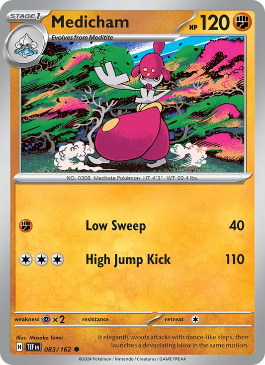 Medicham 83 Temporal Forces Pokesingles