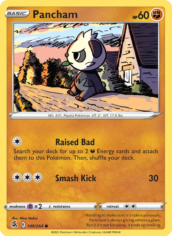 Pancham 149 Fusion Strike Pokesingles