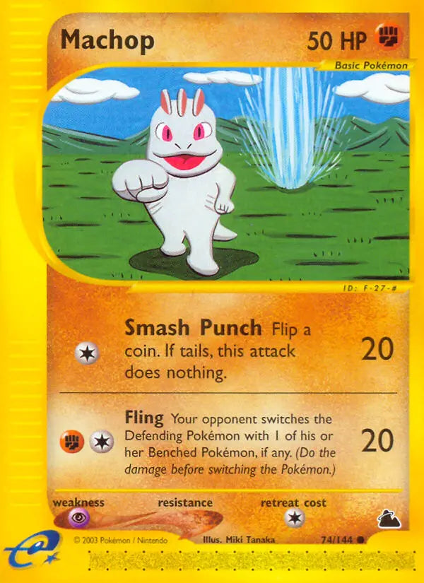 Machop 74 Skyridge Pokesingles