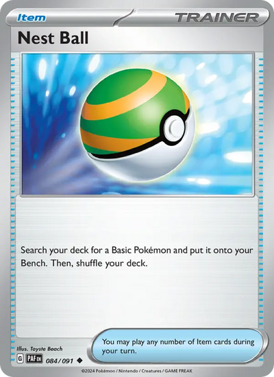 Nest Ball 84 Paldean Fates Pokesingles