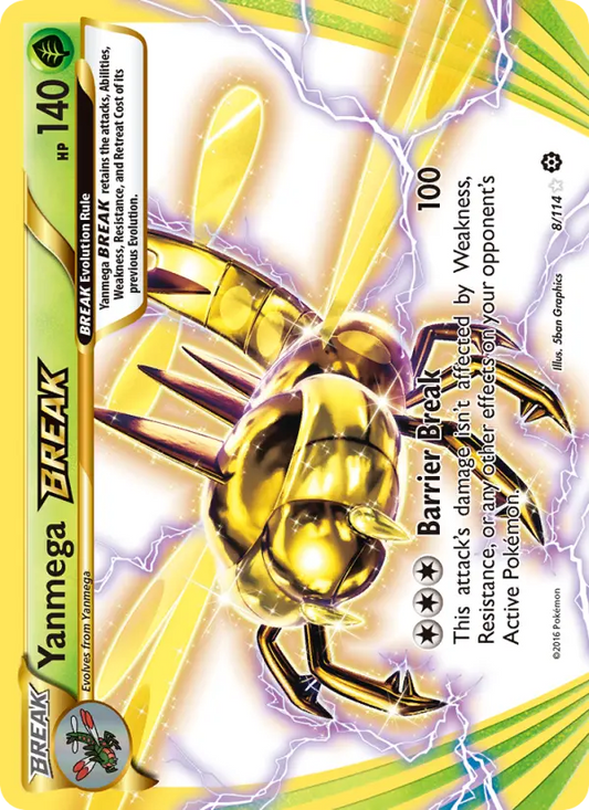 Yanmega BREAK 8 Steam Siege Pokesingles