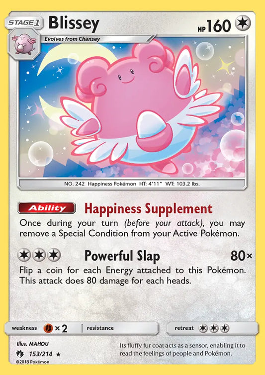 Blissey 153 Lost Thunder Pokesingles