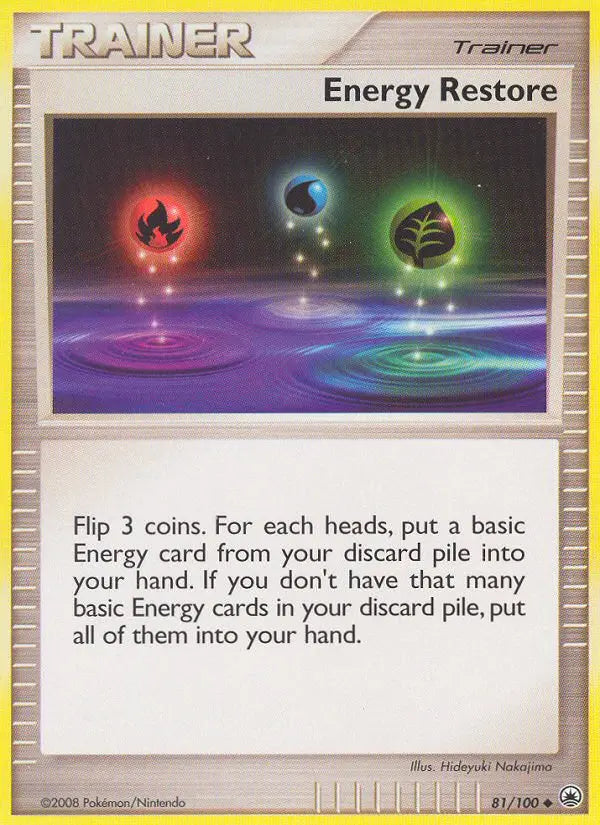 Energy Restore 81 Majestic Dawn Pokesingles
