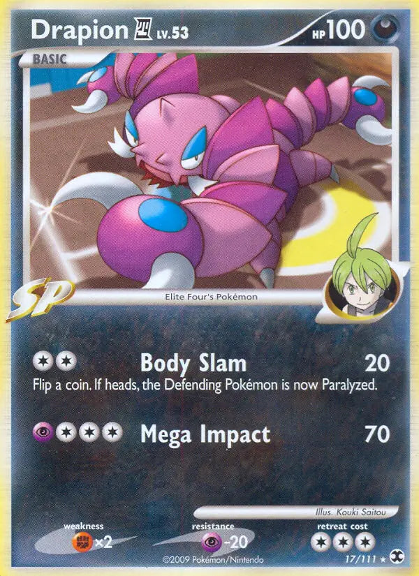 Drapion 4 17 Rising Rivals Pokesingles