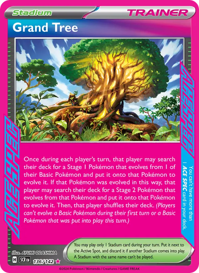 Grand Tree 136 Stellar Crown Pokesingles
