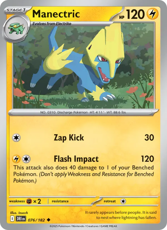 Manectric 76 Destined Rivals Pokesingles