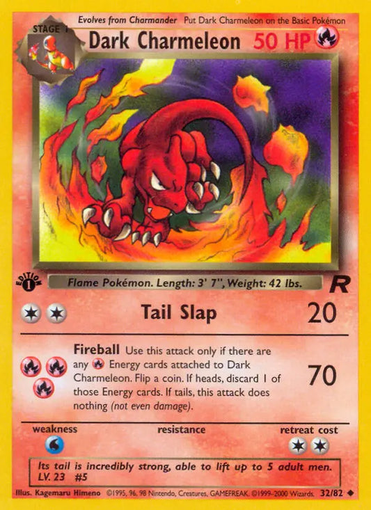 Dark Charmeleon 32 Team Rocket Pokesingles