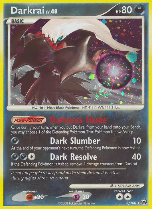 Darkrai 3 Majestic Dawn Pokesingles