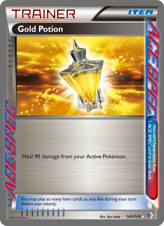 Gold Potion 140 Boundaries Crossed Pokesingles
