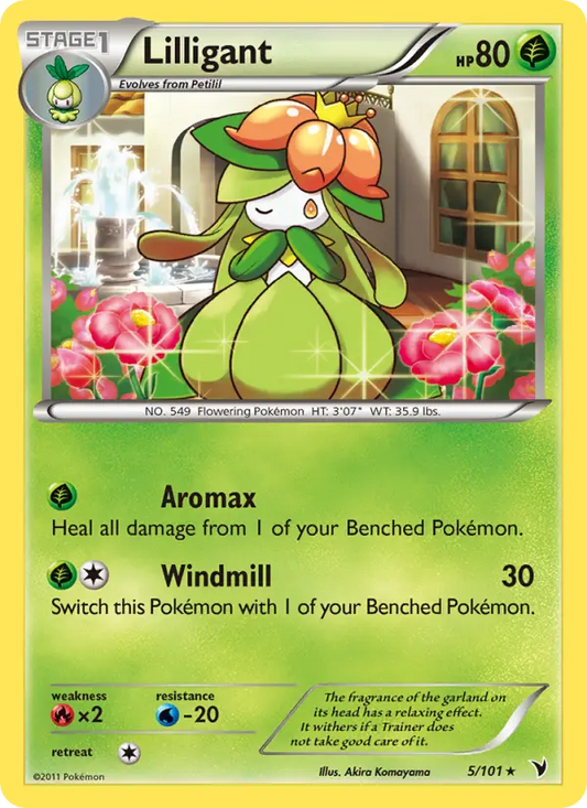 Lilligant 5 Noble Victories Pokesingles
