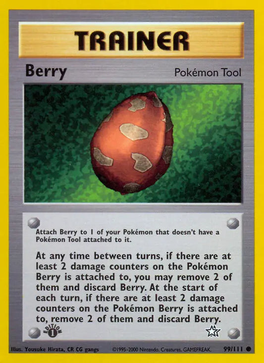 Berry 99 Neo Genesis Pokesingles