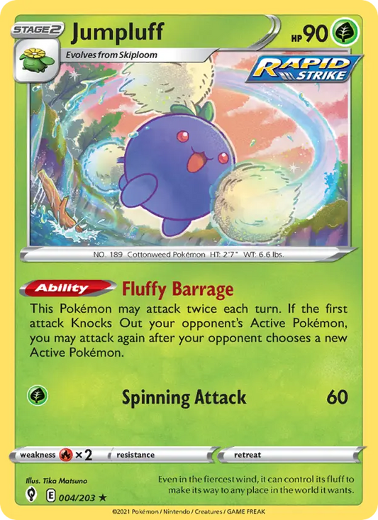 Jumpluff 4 Evolving Skies Pokesingles