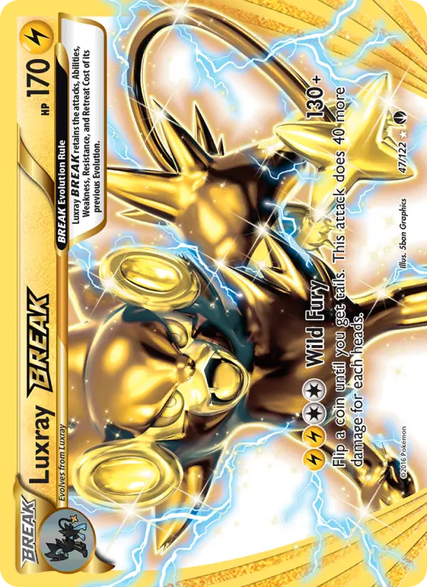 Luxray BREAK 47 BREAKpoint Pokesingles