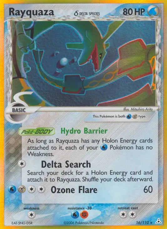 Rayquaza δ 16 Holon Phantoms Pokesingles