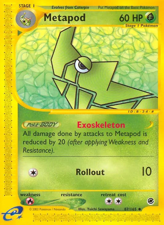 Metapod 87 Expedition Base Set Pokesingles