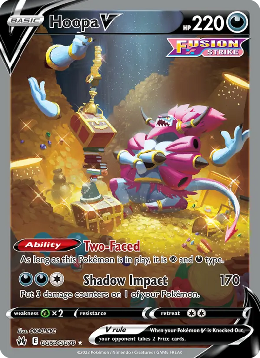 Hoopa V GG53 Crown Zenith Pokesingles